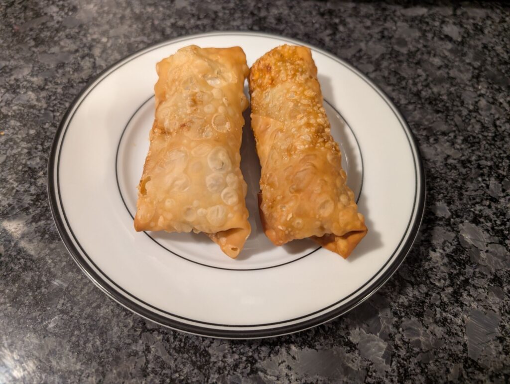venison egg rolls